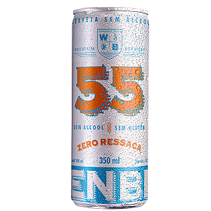 Cerveja Wienbier Zero ressaca sem álcool 350ml