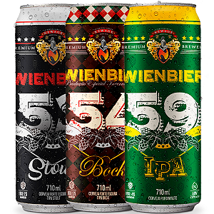 Kit Cervejas Potentes 710ml