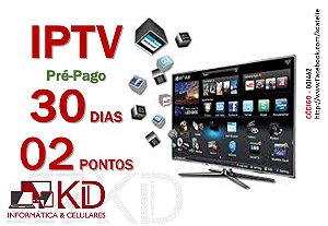 IPTV 30 DIAS (2 PONTOS)