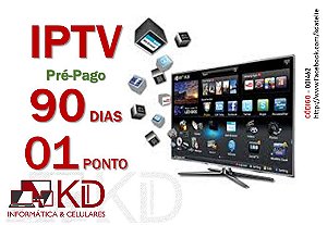 IPTV 90 DIAS (1 PONTO)