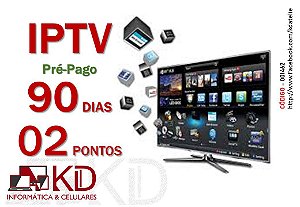 IPTV 90 DIAS (2 PONTOS)