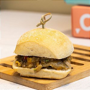Mini Sanduíche - Brunch - Berinjela