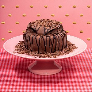 Bolo de Cenoura com Brigadeiro