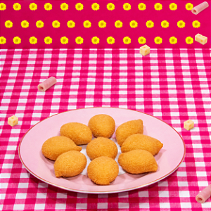 Mini Risole de Presunto e Queijo (30 unidades)