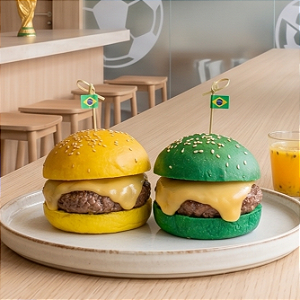 Sanduíches Coloridos - Cheeseburger - Copa do Mundo 2026