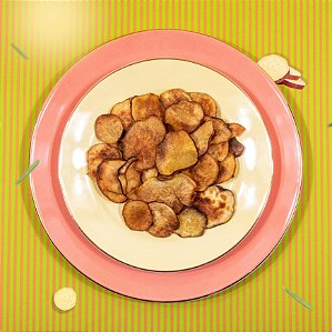 Chips de Batata Doce Assada - Caixa P