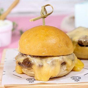 Mini Sanduíche - Cheeseburger (X-Burger)