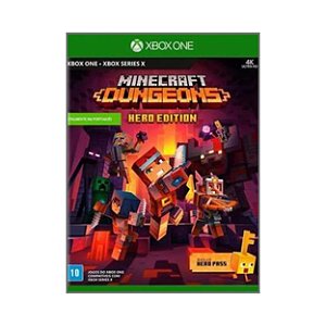 JOGO MINECRAFT DUNGEONS HERO EDITION - XBOX ONE