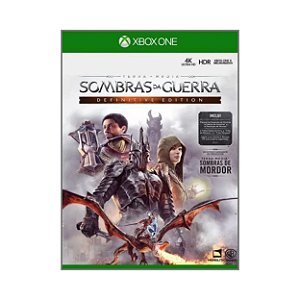 JOGO TERRA-MÉDIA: SOMBRAS DA GUERRA - XBOX
