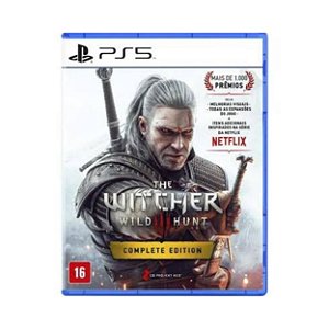 JOGO THE WITCHER 3: WILD HUNT EDIÇÃO COMPLETA - PS5
