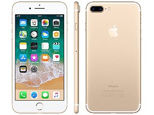 iPhone 7 Plus Dourado 32GB Novo, Desbloqueado com 1 Ano de Garantia - TJ6WAQEBA