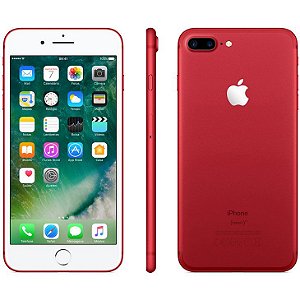 iPhone 7 Plus Vermelho 32GB Novo, Desbloqueado com 1 Ano de Garantia - DMB5NTVEP