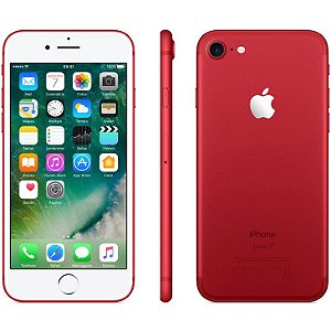 iPhone 7 Vermelho 256GB Novo, Desbloqueado com 1 Ano de Garantia - 4SB266VVH