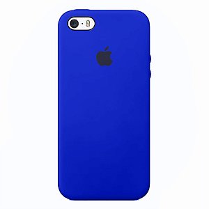 Case Capinha Azul Bic para iPhone 5/5s/5c e SE 1 GERAÇÃO de Silicone - OTHTE8PA7