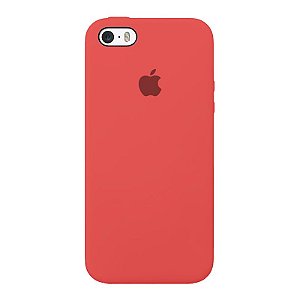 Case Capinha Rosa Neon para iPhone 5/5s/5c e SE 1 GERAÇÃO de Silicone - 14XK6CVGX