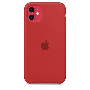 Case Capinha Vermelho Antigo para iPhone 11 de Silicone - WJCL7V9E0