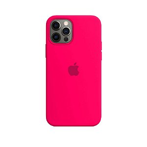 Case Capinha Rosa Pink para iPhone 12 e 12 Pro de Silicone - 0WMH5BHTK