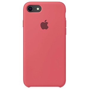 Case Capinha Rosa Neon para iPhone 7, 8 e SE 2º Geração de Silicone - YO18QYW3V