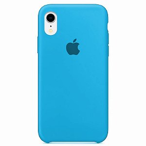 Case Capinha Azul Piscina para iPhone XR de Silicone - 7P14P4R9C