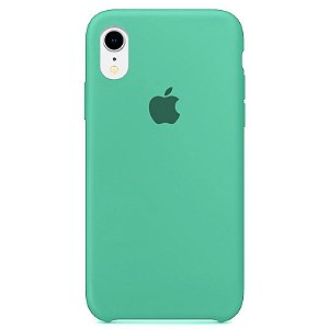 Case Capinha Azul Tiffany para iPhone XR de Silicone - 15WHW87W2