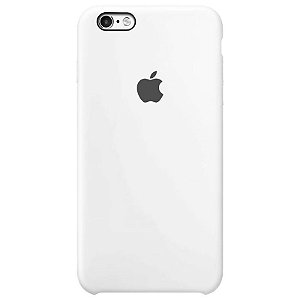 Case Capinha Branca para iPhone 6 e 6s de Silicone - QJVCFQR0C