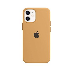 Case Capinha Mostarda para iPhone 12 Mini de Silicone - 1GMDXA6W1