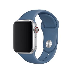 Pulseira Azul Holandês para Apple Watch Serie (1/2/3/4/5/6/SE) de Silicone - GZ3AVCD0L