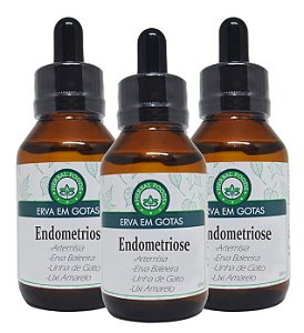3 Extratos Compostos  Endometriose - 60ml