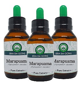 3 Extratos de Marapuama - 60ml