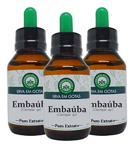 3 Extratos de Embaúba - 60ml
