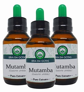 3 Extratos de Mutamba - 60ml