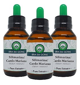 3 Extratos de Cardo Mariano - 60ml