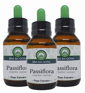 3 Extratos de Passiflora - 60ml