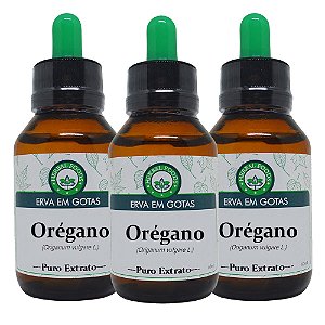 3 Extratos de Orégano - 60ml