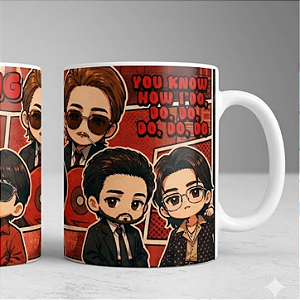 Caneca BTS 2.0 com arte exclusiva