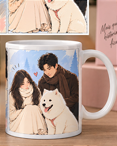 Caneca Cdramas The Early Spring Luke e Flora