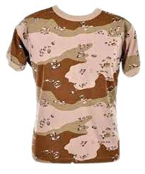 CAMISETA CAMUFLADA SHANYN DESERT - COMPANY