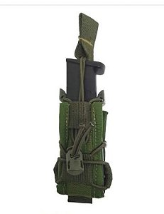 FAST PISTOL DE ENGATE RAPIDO EM POLIMERO E CORDURA 1000 -19 OLIVE DRAB