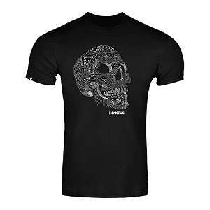 INVICTUS T-SHIRT CONCEPT SKULL DIGITAL PRETO