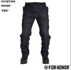 CALCA FOR HONOR MOD 911 -1 BLACK