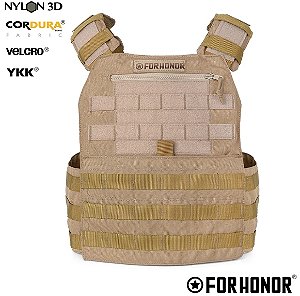 COLETE PLATE CARRIER EVOLUTION CORDURA 1000 - COYOTE
