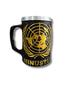 CANECA DE ALUMINIO MINUSTAH - BRONZE