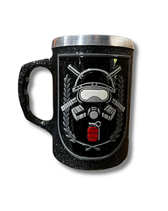 CANECA DE ALUMINIO CHOQUE BRASÃO PM