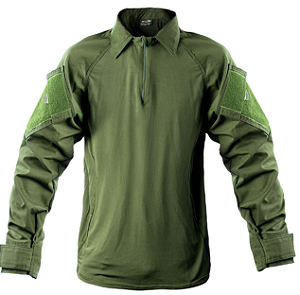 COMBAT SHIRT X FIVE VERDE/ VERDE