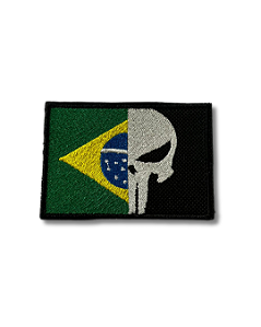 BANDEIRA DO BRASIL + PUNISHER