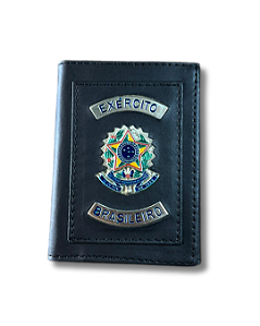 CARTEIRA SINTÉTICA METAL BRASÃO DA REPÚBLICA