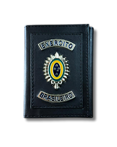 CARTEIRA SINTÉTICA METAL BRASÃO DO EB