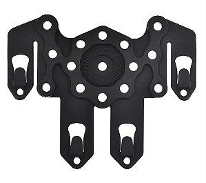 KIT ADAPTADOR STRIKE 4 PONTAS - PRETO/UND