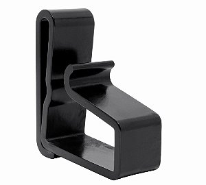 CLIP PORTA ABAFADOR - PRETO