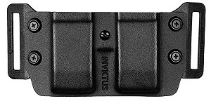 INVICTUS PORTA CARREGADOR DUAL PRETO TAURUS